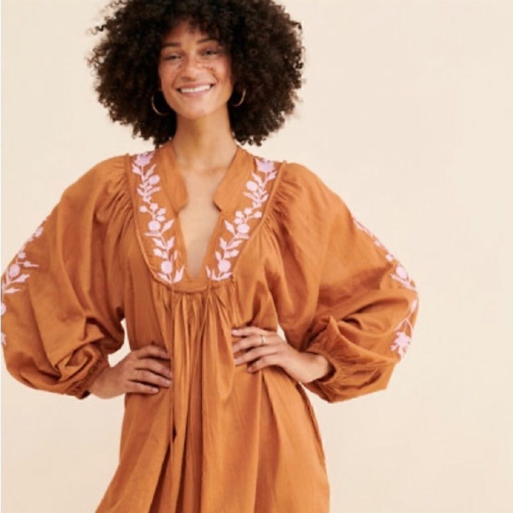 Kinga Csilla Rapallo Embroidered Marrakech Dress Size XS